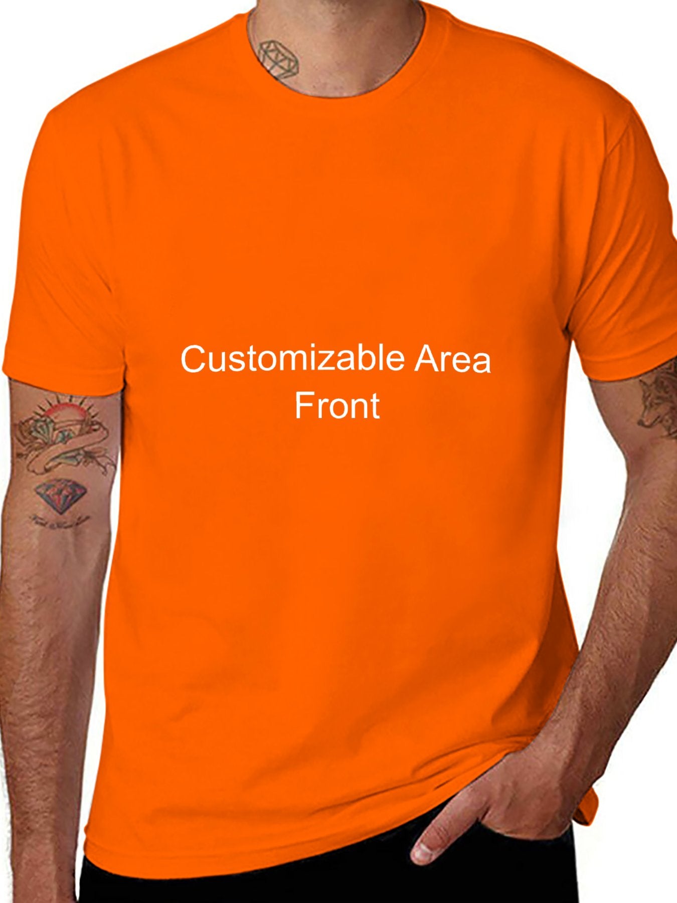 Double-Sided Print T-shirt