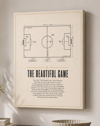 The Beautiful Game Canvas