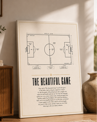 The Beautiful Game Canvas