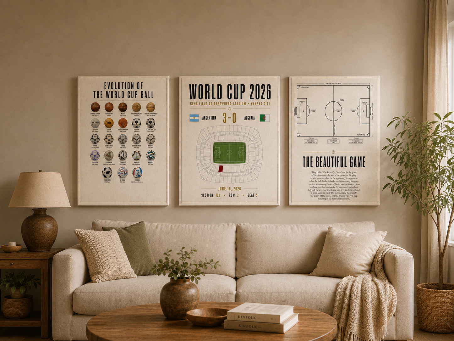 Custom World Cup Gameday Canvas