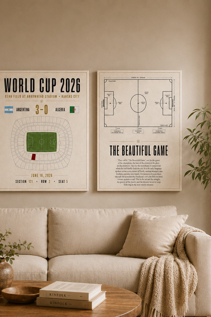 The Beautiful Game Canvas